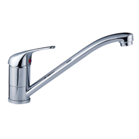 Tasmin Deck-Mounted Sink Mixer Chrome